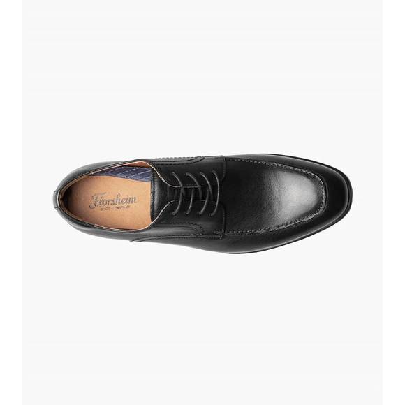NEW FLORSHEIM men\'s zaffiro moc toe oxford shoes in black main image 7